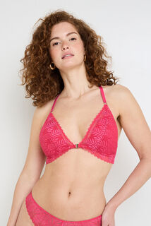 GEMINI SOUTIEN-GORGE AMPLIFORME SANS ARMATURE FUCHSIA