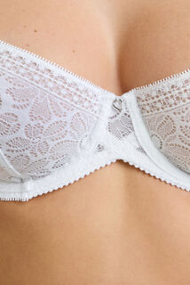 GABI SOUTIEN-GORGE EMBOITANT DENTELLE BLANC