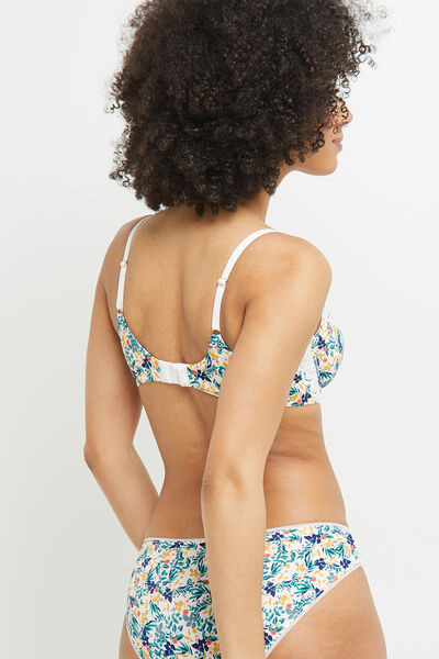SYARA SOUTIEN-GORGE EMBOITANT BLANC/VERT