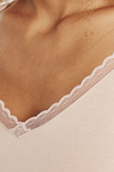 Tee-shirt manches longues BEIGE