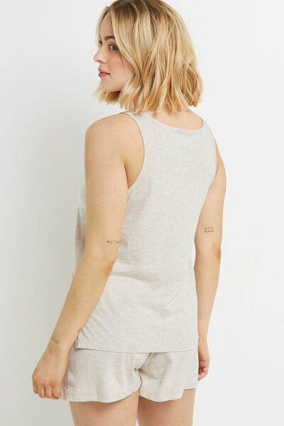 BAMBI TOP COTON BEIGE