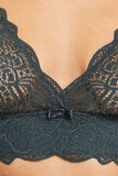 DENTELLE SOUTIEN-GORGE SANS ARMATURES ANTHRACITE