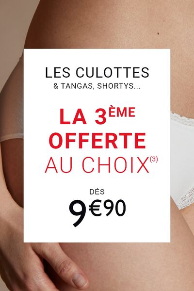 DENTELLE SHORTY STRING DENTELLE NOIR