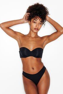 PERFECT SOUTIEN-GORGE AMPLI BANDEAU MICROFIBRE NOIR