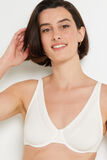 ALBA SOUTIEN-GORGE FOULARD ECRU