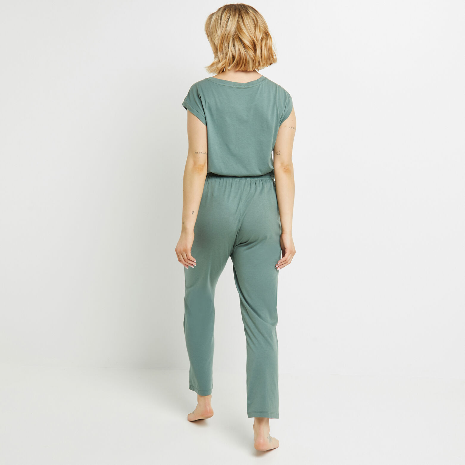 BAMBI PANTACOURT COTON KAKI