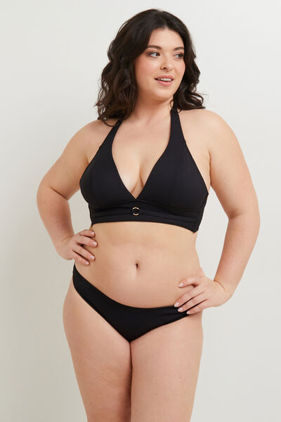 MALOU Maillot de bain Triangle NOIR