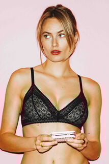 SWEET soutien-gorge sans armatures dentelle NOIR