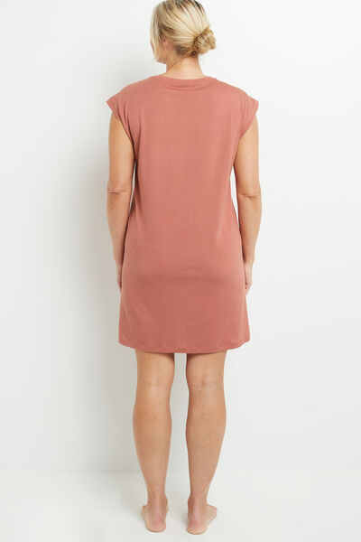 BAMBI NUISETTE MANCHES COURTES COTONi ROSE