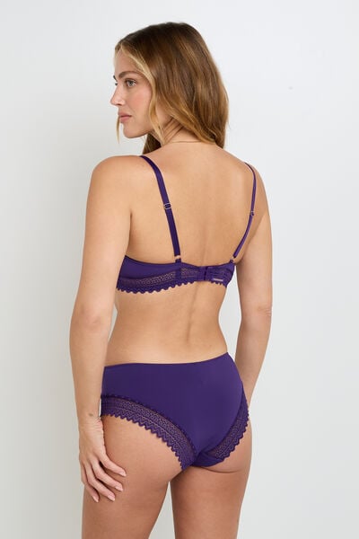 DOUCE SHORTY MICROFIBRE VIOLET