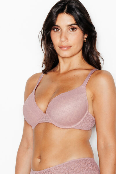 SWEET soutien-gorge ampli dentelle TAUPE