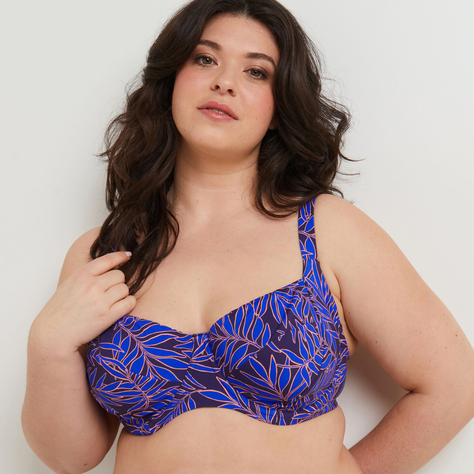 MOON SOUTIEN GORGE EMBOITANT  MULTICO BLEU