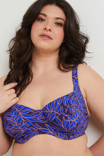 MOON SOUTIEN GORGE EMBOITANT  MULTICO BLEU