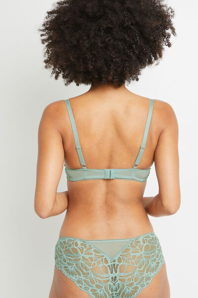BERRIE SOUTIEN-GORGE EMBOITANT DENTELLE Vert clair