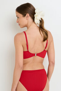 NOLWEEN maillot de bain Emboitant ROUGE
