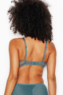 JULIANE SOUTIEN-GORGE EMBOITANT FOULARD PETROLE