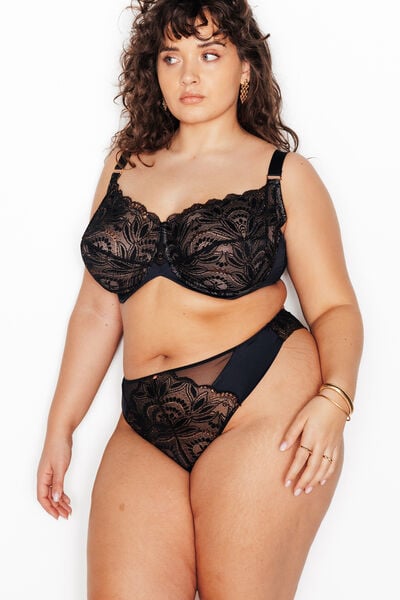 HESTER TANGA DENTELLE NOIR