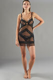 APHRODITE NUISETTE A ARMATURE TULLE NOIR