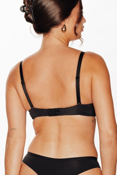 PERFECT SOUTIEN-GORGE AMPLIFORME MICROFIBRE NOIR