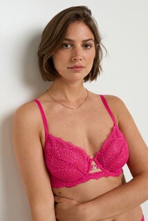 HERMINE SOUTIEN-GORGE EMBOITANT FUCHSIA