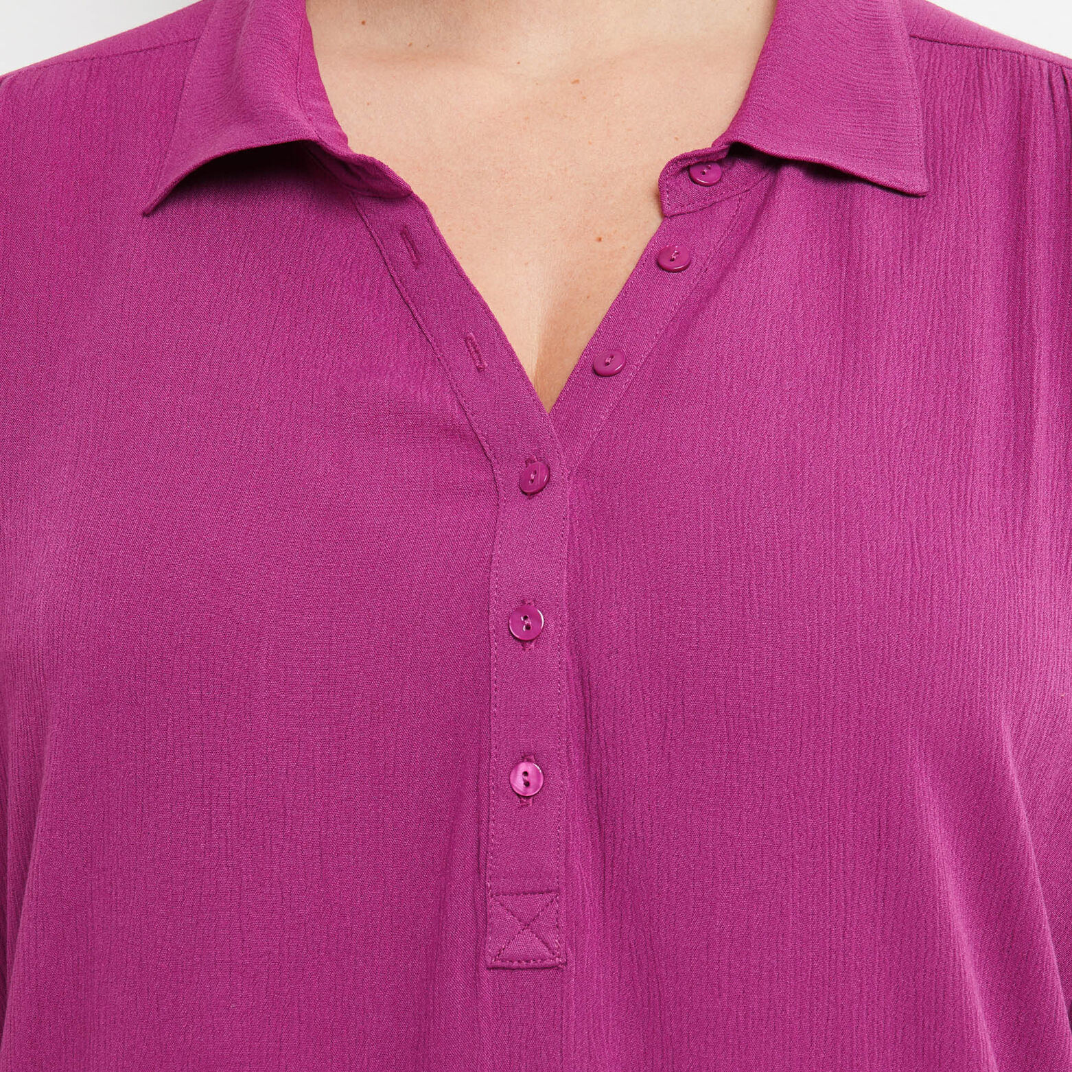 LEILA TUNIQUE BEACHWEAR FUCHSIA