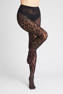 CALINE COLLANT FANTAISIE 40 DENIERS NOIR