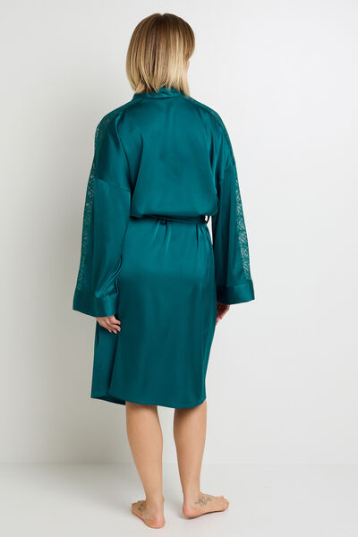 Ensemble FEMME canard sans-armatures, tanga & kimono