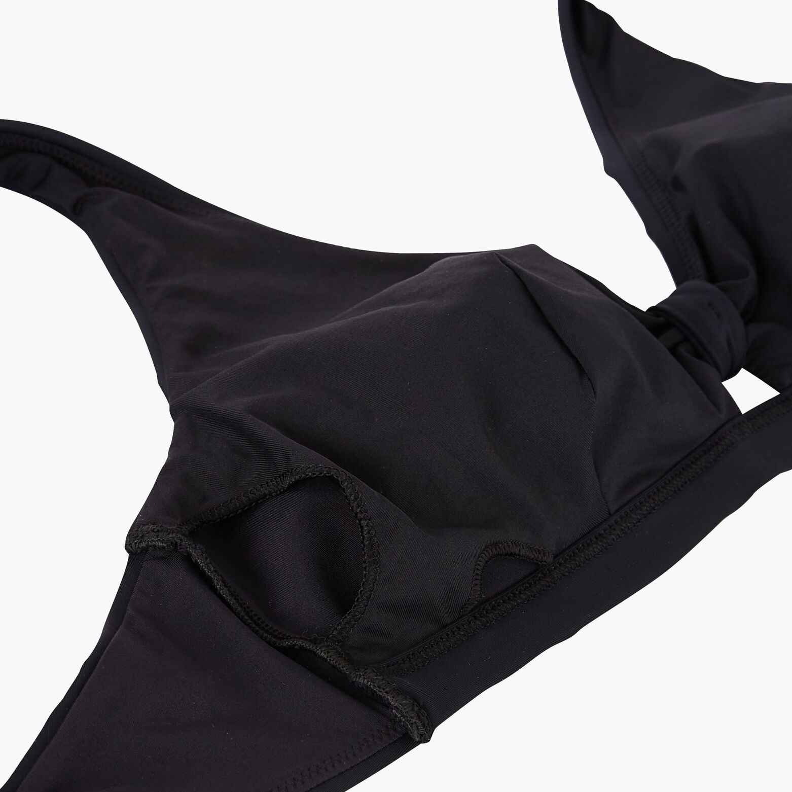 MALOU Maillot de bain Post op&eacute;ratoire Triangle NOIR