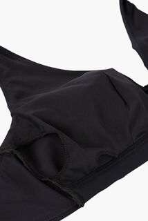 MALOU Maillot de bain Post op&eacute;ratoire Triangle NOIR