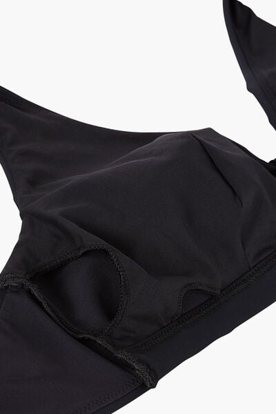 MALOU Maillot de bain Post opératoire Triangle NOIR