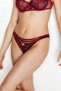 BROOKE CULOTTE BORDEAUX