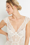 TINA BODY FOULARD DENTELLE BLANC