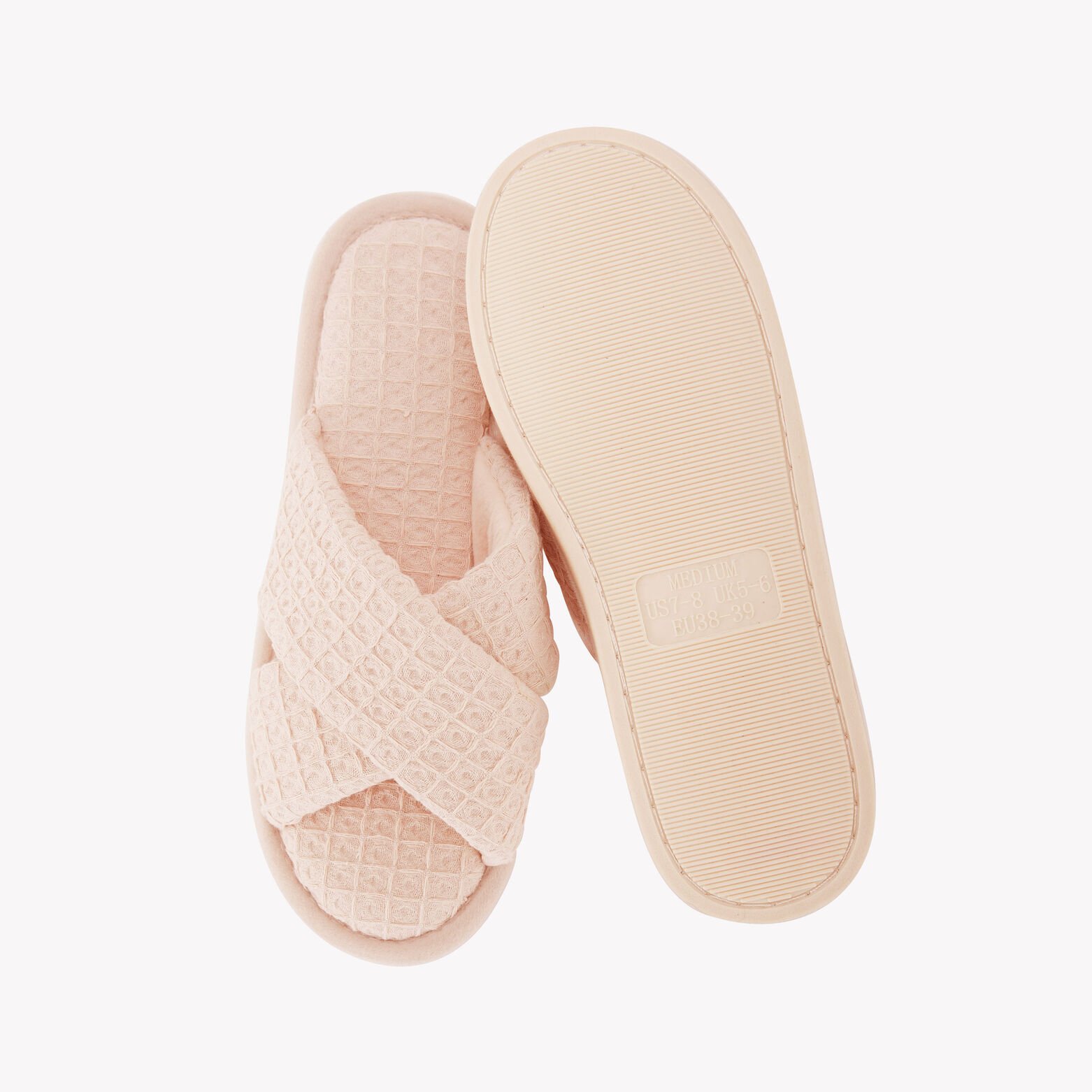 PIMPRENELLE CHAUSSONS MULES ROSE