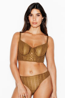 JO SOUTIEN-GORGE BUSTIER CORBEILLE OCRE