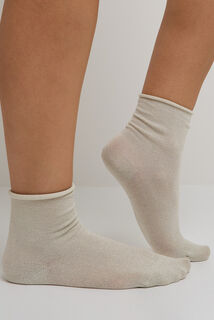 GALAXIE PAIRE DE CHAUSSETTES A PAILLETTES PEAU