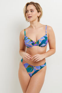 MONICA MAILLOT DE BAIN CULOTTE MIDI MULTICOLOR