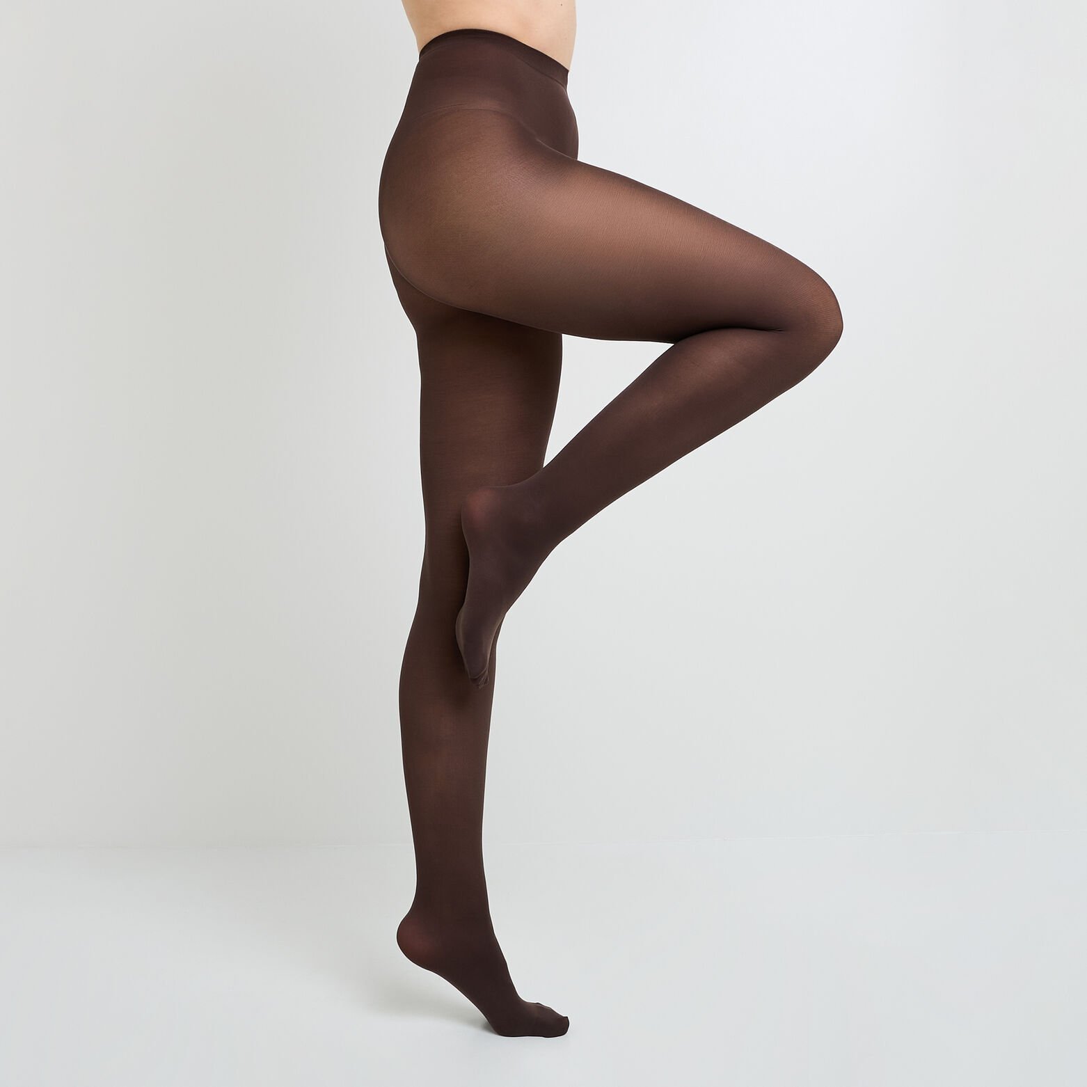 MANGUE COLLANT UNI 60 DENIERS MARRON