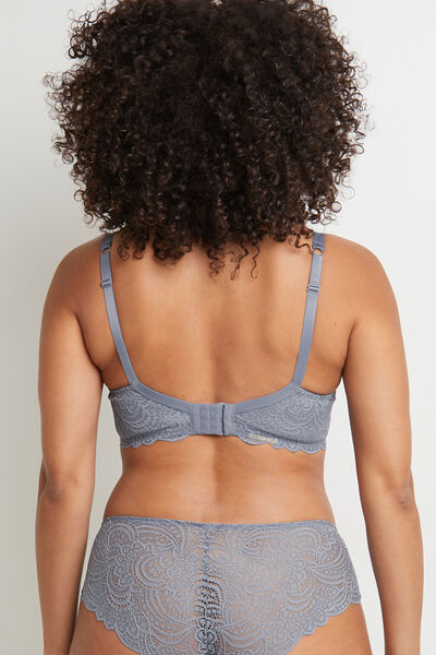 DENTELLE SOUTIEN-GORGE EMBOITANT BLEU CLAIR