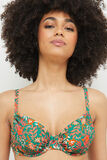 LAIKA MAILLOT DE BAIN CORBEILLE VERT