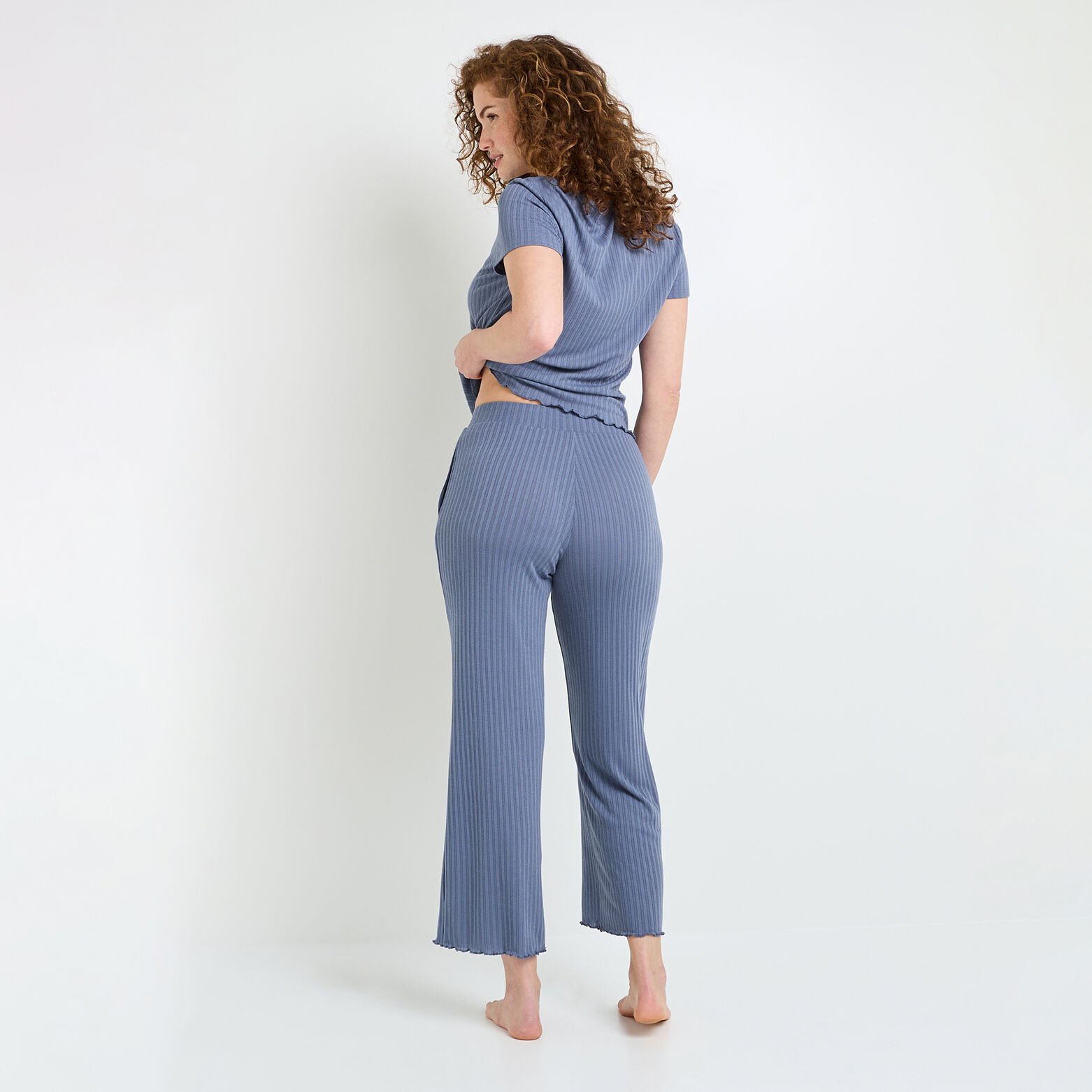 HABY Pantalon de pyjama BLEU