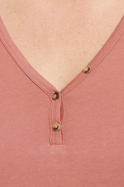 BAMBI TOP COTON ROSE