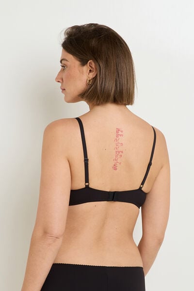SOUTIEN-GORGE AMPLI DENTELLE NOIR