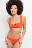 LISA MAILLOT DE BAIN SLIP MIDI ORANGE