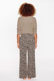 HOBBY PANTALON DE PYJAMA MULTICO MARRON