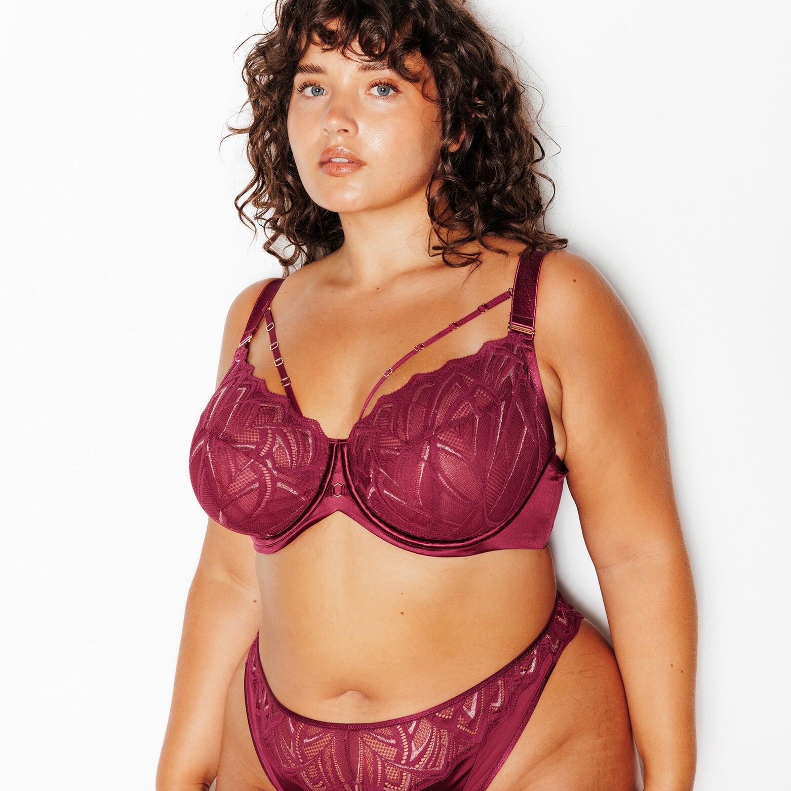 JAINA SOUTIEN-GORGE EMBOITANT BORDEAUX