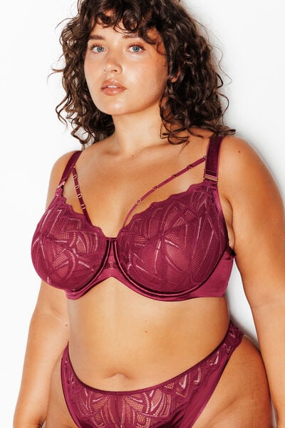 SOUTIEN-GORGE EMBOITANT BORDEAUX