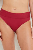 LOTUS MAILLOT DE BAIN SLIP MAXI ROUGE