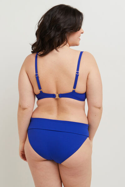 MALOU Maillot de bain culotte maxi BLEU