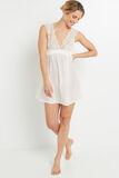 TINA NUISETTE DENTELLE BLANC