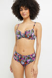 LAVANDE MAILLOT DE BAIN CULOTTE HAUTE NOIR